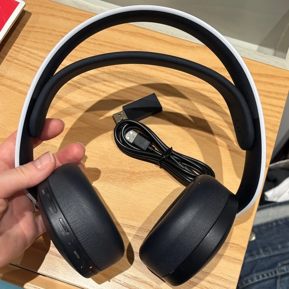 Sony Black and White Gaming Headset